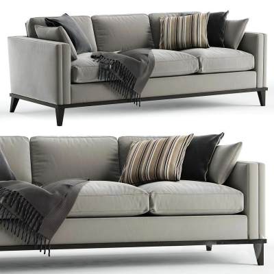 现代布艺多人沙发-34